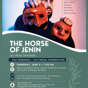 “The Horse of Jenin” Film Screening: June 4