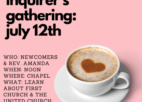 Inquirer’s Gathering: July 12