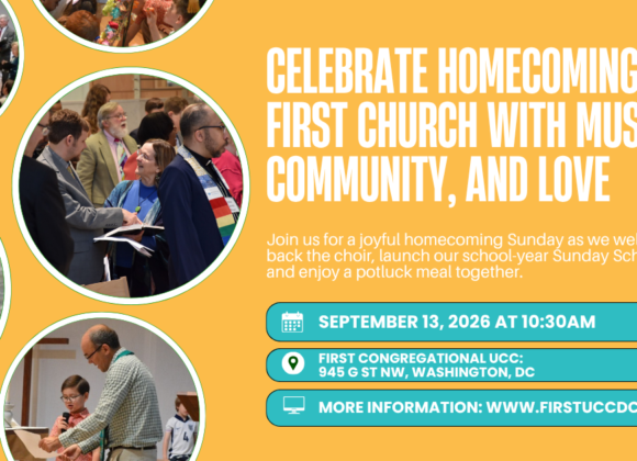 Homecoming Sunday: September 13